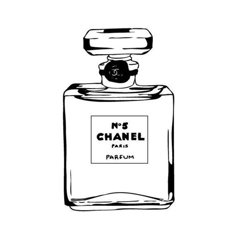 chanel no 5 print black and white|chanel wall art images.